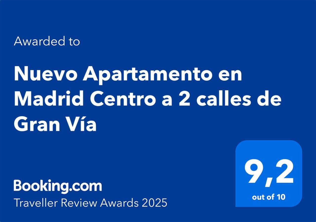 Nuevo Apartamento En Madrid Centro A 2 Calles De Gran Via Kültér fotó